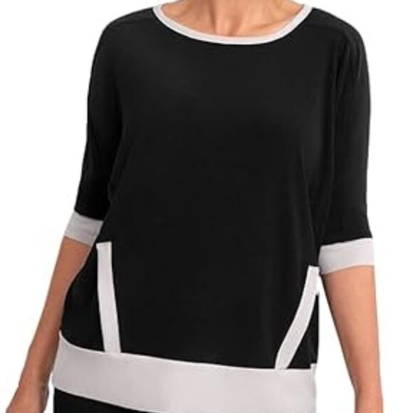 SYMPLI - Motion Kangaroo Pocket Top - *Black* - Size 12 - NWT - Picture 2 of 3
